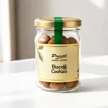Premium Biscoff Cookies Jar for Celebrating Happiness